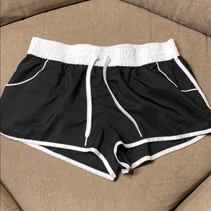 OP black and white athletic shorts